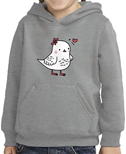 Пилешко дизајн дете пуловер качулка - симпатична сунѓер руно худи - цртање качулка за деца