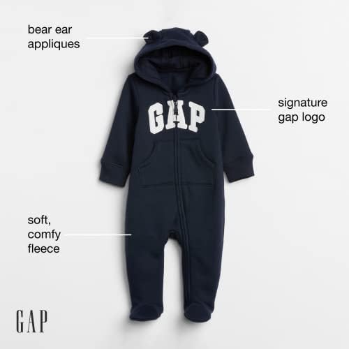 GAP Unisex Baby Logo Reece One-Peeciate Coutfit