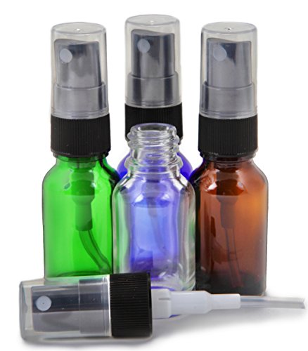 Vivaplex, 24, разновидни бои, стаклени шишиња од 15 ml, со распрскувач на црна фино магла