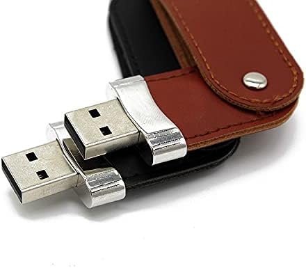 LMMDDP USB Flash Drive 64gb Кожен Метален Клуч USB 2.0 32gb 16gb 8gb 4gb Меморија Стап Диск Меморија
