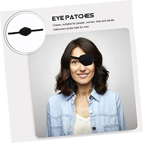 Хемотон 4 парчиња Маска За Очи За Возрасни Амблиопија Врзани Очи За Возрасни Костими За Косплеј Детска Облека Лепенка За Очи За Мрзливи