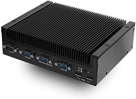 Mitxpc Mitac S310-11ks Kabylake Celeron 3955U Вентилатор Индустриска Кутија компјутер w/Двојна LAN, 3 x COM
