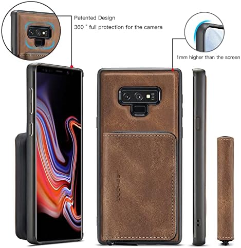 Заштитна футрола 2 во 1 куќиште за одвојување на паричник за Samsung Galaxy Note 10, кожен тенок шок -отпорен телефон, задниот случај, магнетски држач за заштитен патент за пат?