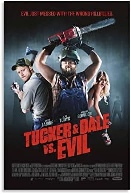 Комедија филмови Tucker & Dale vs Evil Poster Horror Movie Posters Canvas отпечатоци wallидни уметнички слики платно wallид декор дома декор