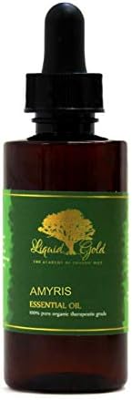 2 мл со стаклена капка премија амирис есенцијално масло течно злато злато есенцијално масло чиста органска природна ароматерапија