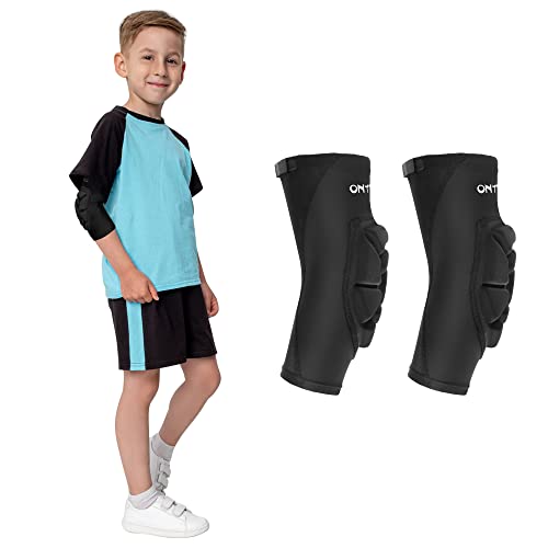 Детско колено лактот подлога за кошаркарски фудбал, дише и лесна компресија на коленото подлога за лактот, чувари на раб на колена, спортски