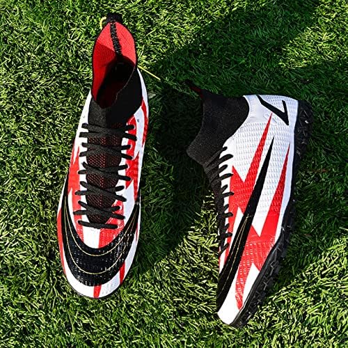 Фудбалски чевли за фудбалски чевли на Зкваус, фудбалски чевли, паднати чевли патики удобни возрасни атлетски отворени/затворени/натпревари/тренинг