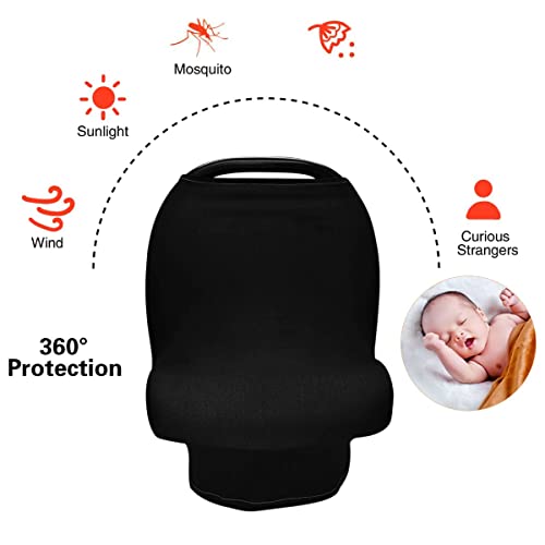 Yyzzh Pizza Pepperoni Graphic Print Strighty Baby Car Seat Cover Cover Conop Conop Surestion Covers Cover Cover Cover Dishable