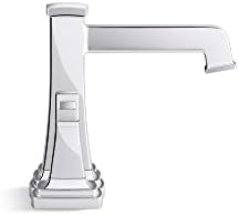 Kohler 27398-4N-BN K-27398-4N-BN RIFF Conterset Faucet за мијалник за бања.5, живописен четкан никел, 0,5 gpm