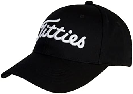 Bamveio titties hat tittiess голф капи за мажи жени, смешни тита капа, најтешка капа, бела и црна
