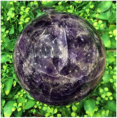 Аметист груб камен природен кристален кварц сон аметист сфера топка енергија реики камен канцелариски канцелариски аквариум додатоци за