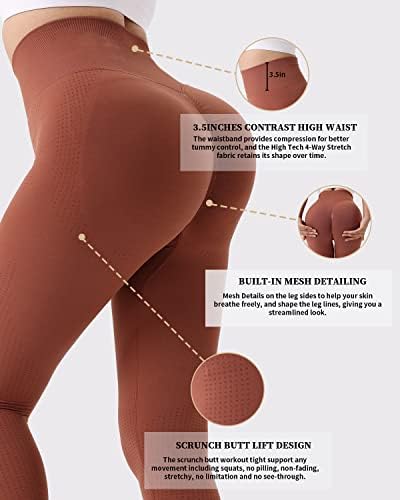 Хелеги за тренингот на султопија за жени Непрекинато задникот Подигање на висока половината за контрола на стомакот