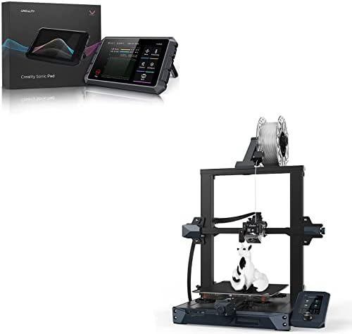 Creality 3D печатач Ender 3 S1 со CR Touch Auto Engning, висока прецизност Z-оска двојна завртка, отстранлива плоча за градење, почетници професионален FDM 3D печатач со Sonic Pad