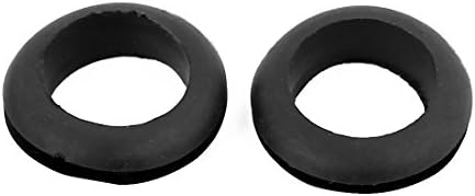 Флексибилна гумена гумена аудио и видео додатоци за запечатување на прстени за запечатување на електрична жица црна црна 20мм внатрешни конектори