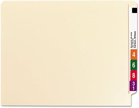 Смед 34116 Антимикробен Дво - Прицврстувач Крај Јазиче Папка Писмо 11 Точка Манила 50/Кутија