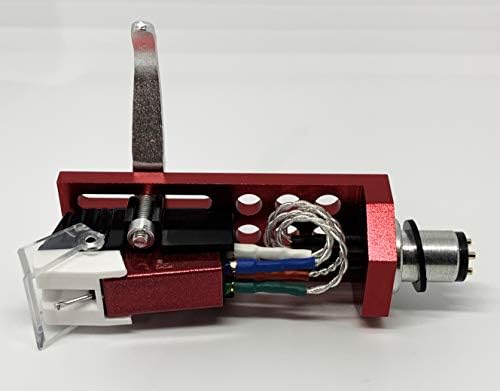 Кертриџ и игла, конусна игла и црвена глава со завртки за монтирање за Stanton T55 USB, T52, Str820, T50, Str850, T120C, T90 USB, Str860, Str8150, Str830