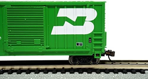 Возови на Бахман - Автомобил со кутија Hi -Cube - Бурлингтон Северна #281460 - N скала