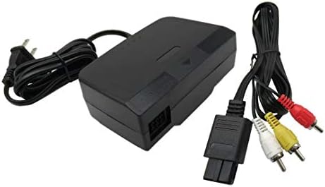 Професионален адаптер за напојување со напојување и кабел за кабел за кабел за Nintendo 64