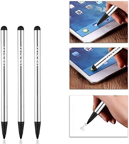 Tek Styz PRO Stylus работи За Samsung SM - A526B Чувствителна Висока Точност Во Компактна Форма За Екрани На Допир [3 Пакет-Сребро]