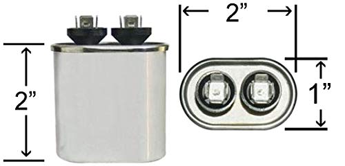 Климак овален кондензатор - одговара на пролин # C3S10 | 10 UF MFD 370/440 Volt Vac