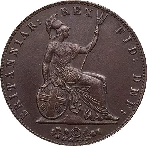 Велика британија 1831 Монета Копија 28мм Копија Подарок За Него