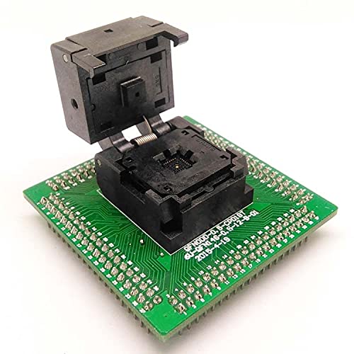 Anncus QFN28 MLF28 WLCSP28 до DIP28 Програмски адаптер за адаптер за адаптер 0,5мм IC со големина 5x5mm IC550-0284-011-G Clamshell Test Test