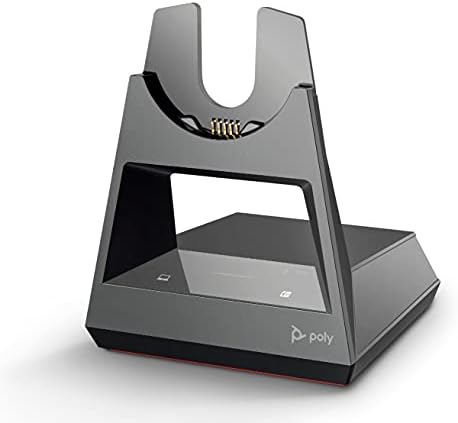 Поли - Објавена база на Voyager - Компатибилен со слушалките на Voyager Focus 2 и Voyager 4300 UC серии - Поврзете се на компјутер/Mac, Deskphone и мобилен телефон
