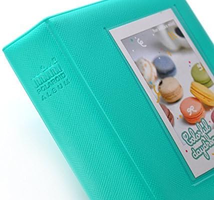 64 џебови 3 инчи бонбони во боја на цртани филмови држач за картички Инстакс фотографија мини книга албум за Instax Mini 70 7s 8 25