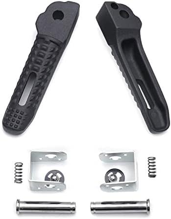 Httmt- црни задни патнички стапала за нозе потпирачи за нозе компатибилни со 2010-2018 Bimmer S1000RR [P/N: MT390-054-BK]
