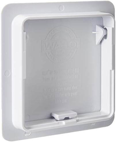 Wallo® 4 x 4-инчен најмала пластична врата за пристап, пристапен панел за пристап до wallsидови и тавани. Совршено за обезбедување