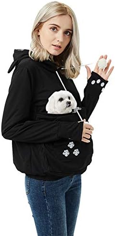 Унисекс носач за миленичиња носач качулка мачка торбичка држач за џемпери на маичка со маички