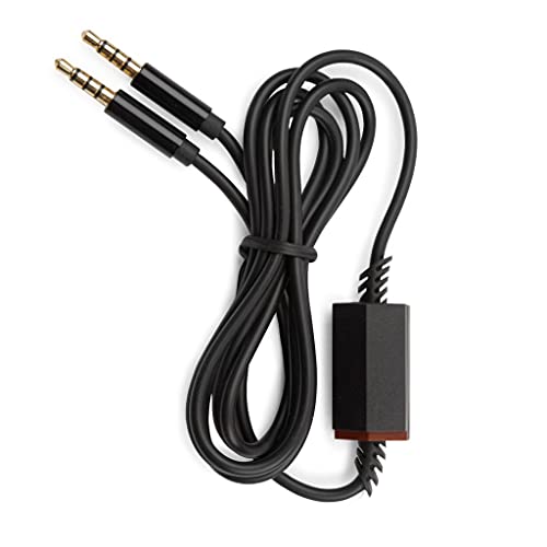 Мобилен кабел за замена на Reytid, со прекинувач за неми, компатибилен со слушалките за олово за замена на Logitech G433 - 993-001070