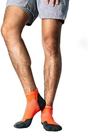 Триесет и 488 ултралејт атлетски чорапи за мажи и жени со беспрекорна пети, влага за влага, подлога за перница