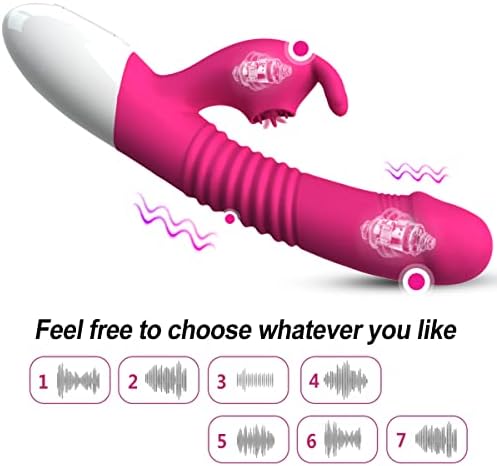 2022 Нов G Spot Rabbit Vibrator Dildo For Women, Bunny Ears Lishue Licking Clitorals стимулатор вибрирајќи дилдо возрасни секс играчки и игри за задоволство на парови со 7 режими на вибрирачки режими ?