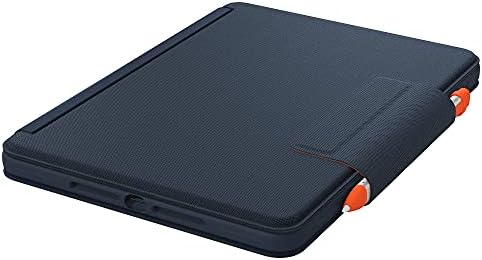 Logitech Rugged Combo 3 Touch ipad® тастатура кутија со TrackPad и паметен конектор за iPad за образование - Класично сино