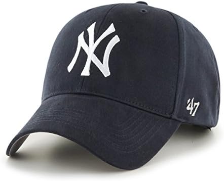 '47 MLB New York Yankees Toddler Basic MVP прилагодлива капа, боја на домот