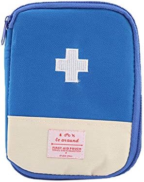 Медицинска торба за прва помош Elonglin за ситуации со итни случаи и преживување на торбички за патување во кампување со велосипедизам дома автомобил сино л