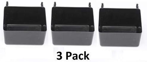 Мали пластични плочи за складирање/делови за складирање/делови - Мулти -пакет - црвена, жолта или црна боја