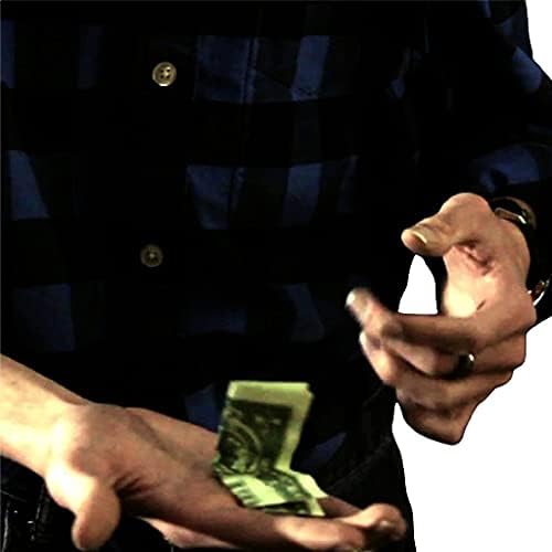 Анимираниот Бил Гиммик на Милесмагичен Магионичар Мистериозно само преклопување на доларот, вистински левитација магичен трик