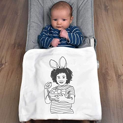 Azeeda 'Велигденско момче' памучно бебе ќебе / шал