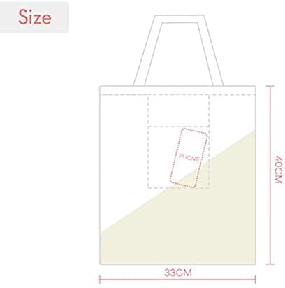 Илустрација на сезоната во јуни, илустрација Тота платно торба за шопинг саксела случајна чанта