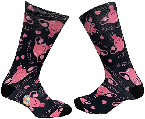 Кул чорапи за мажи жени подароци смешно луди нови нови чорапи на екипажот