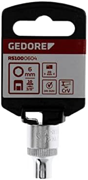 Gedore Red Socket 3/8 шестоаголник Size6mm L.28mm