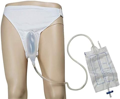 AADECV ~ торба за собирање на урина повторно користена на торба за урина, вентилирана панталони за инконтиненција серија на уринарни