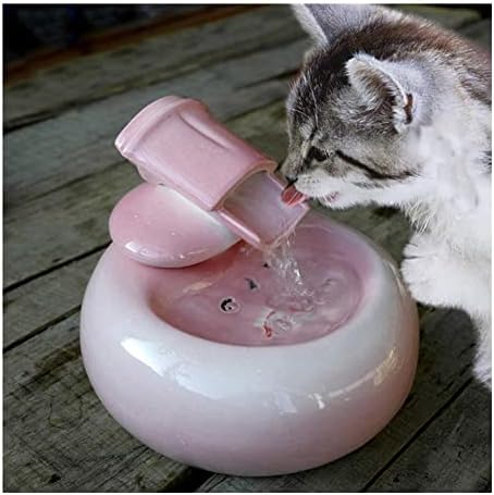 Sogudio Pet Fountain Fountain Cat Water Fountain Pet Pet Water Dispenser Електрична вода за вода здрава и хигиенско пиење автоматско