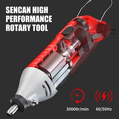 Електрична алатка Sencan Electric, 6 променлива алатка за прилагодување на брзината, ротирана алатка, мелница, сандер, гравура,