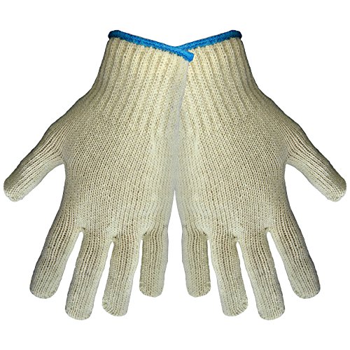 Глобална ракавица S60 Низа со средна тежина плетена ракавица, работа, голема, природна