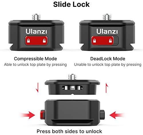 Ulanzi Claw Barty Release Base Mount + System
