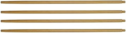 ГИ Борово Дрво Виткање Колиба Комарец Бар Столбови, Дрвени Стапчиња 30 х 1 Природна Завршница, Направени во САД, 4 Пакет