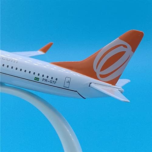 Rescess Copy Copy Airplane Model 16cm 1: 400 за Brazil Gol Airlines Boeing B737-800 Model Aircraft Die Casting Scale Scale Airbus Collection